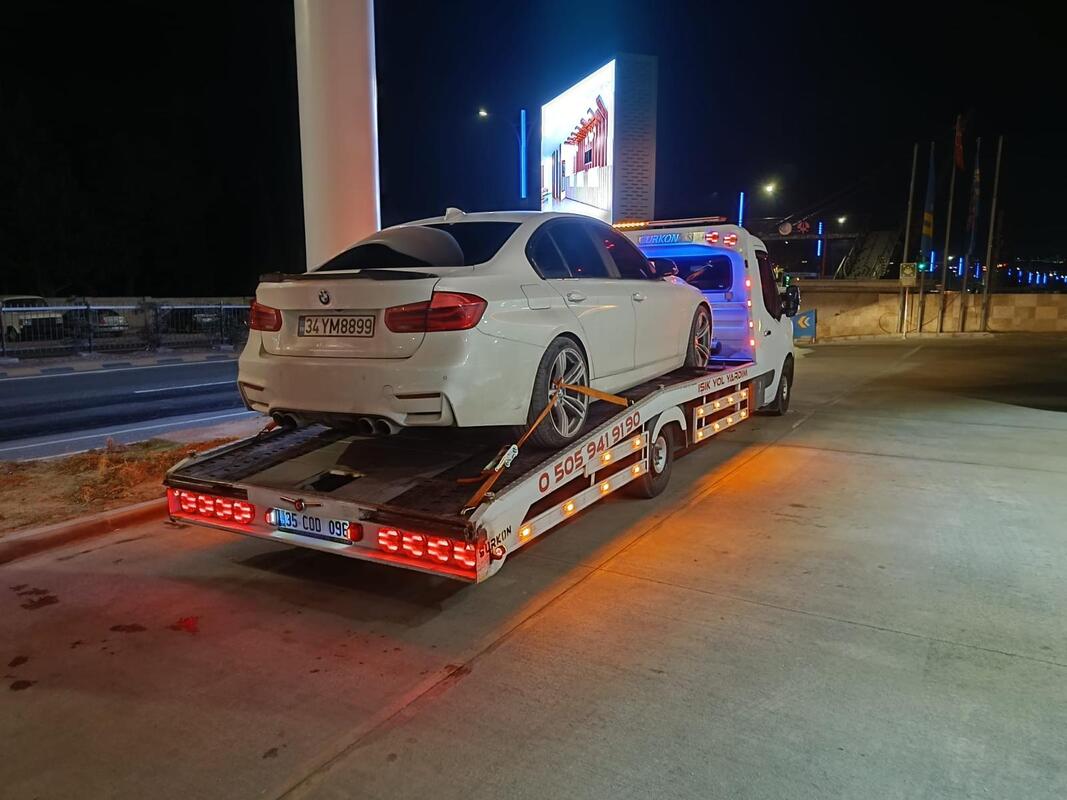 Seferihisar kaza sonrası kurtarma